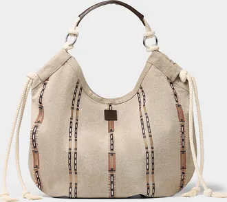 Isabel Marant Womens Byron organic cotton Tote Bag
