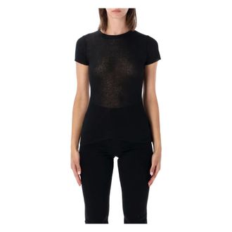 James Perse Dames, Tops, Zwart, Maat: S Katoen