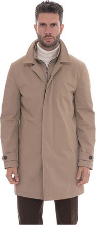 Fay Morning Coat - Heren - Parka Jassen - Beige - S - Polyester - Jassen