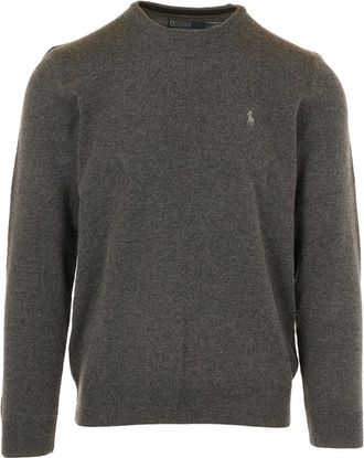 Polo Ralph Lauren Truien & Vesten, Heren, Grijs, XL, Lange Mouw Pullover Sweaters