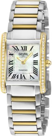Gevril Group Regina Diamond Mother of Pearl Dial Ladies Watch 16131B