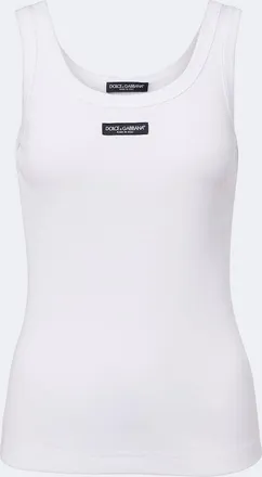 Dolce & Gabbana Logo cotton tank top