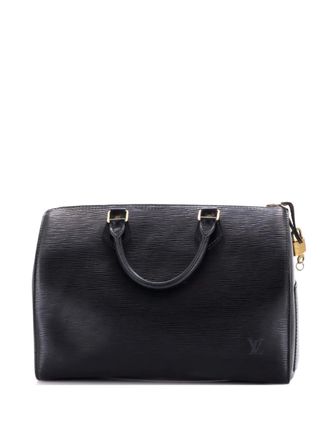 Louis Vuitton Speedy Handbag Epi Leather 30 satchel - Nero