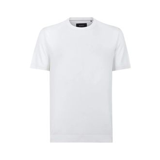 HUGO BOSS Tops, Heren, Wit, XL, Katoen, L-Tesar 140