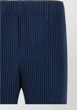 Homme Pliss&eacute; Issey Miyake tailored pleated trousers featuring side pockets