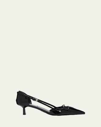 Prada 55mm Patent Leather Pumps