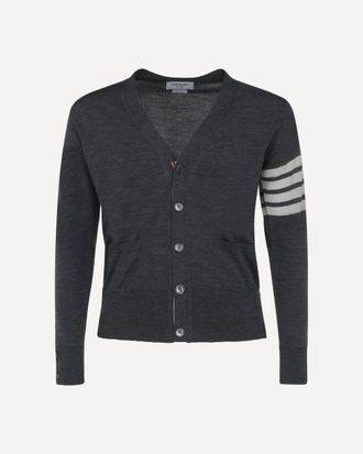 Thom Browne Virgin wool Cardigan Male 2