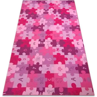 RugsX Carpet puzzle purple purple 250x350 cm