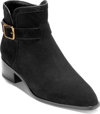 Cole Haan Norella Buckle Suede Boot