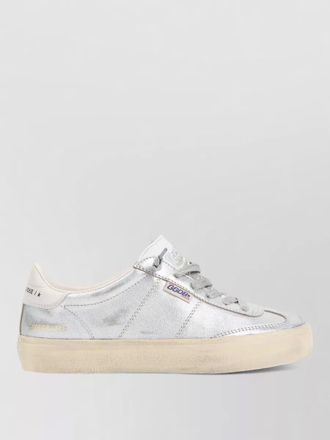 Golden Goose soulstar low top metallic sneakers rubber sole