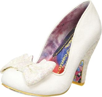 Irregular Choice Nick of Time Fashion Shoe, Q122 Cream CB, EUR 36 (UK 3.5)