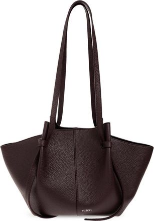 Yuzefi Mochi Leren Tas - Dames - Tassen - Rood - Maat: ONE Size Zijde