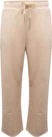 Max Mara Dames, Broeken, Beige, Maat: L