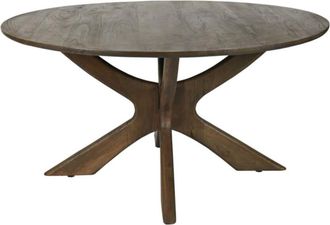 Moloo Mesa de comedor de 150 cm marr&oacute;n