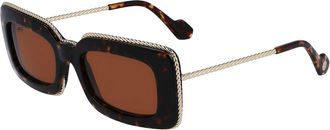Lanvin LNV645S 234 Womens Sunglasses Tortoiseshell Size 52