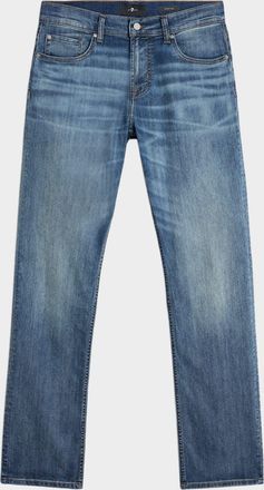 7 For All Mankind Men & apos;s The Straight Whiskered Jeans