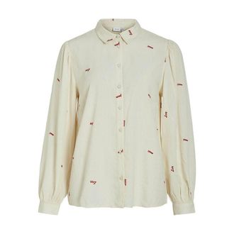 Vila Geborduurde blouse