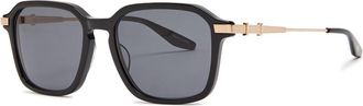 Barton Perreira Delon Square-frame Sunglasses - Black - One Size
