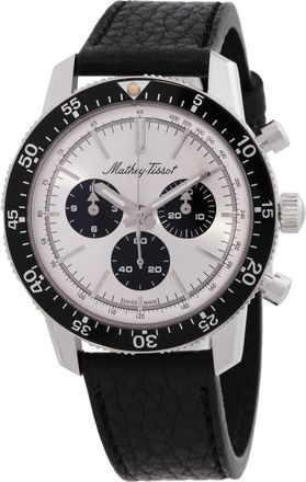 Mathey-Tissot 1968 Chronograph Automatic Silver Dial Mens Watch H1968SN