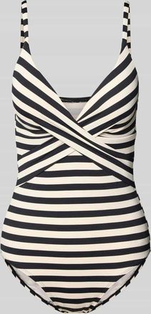 Barts Badeanzug mit tiefem V-Ausschnitt Modell YADBOR in Black, Gr&ouml;&szlig;e 36