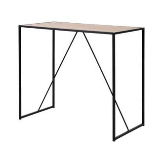 Selsey Selsey KRAPINA - Tavolo bar 120x60 cm - colore legno / nero - stile industriale