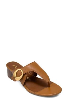 Aerosoles Cloude Flip Flop in Tan Nappa at Nordstrom, Size 9.5