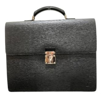 Louis Vuitton Pre-owned Handbags, male, Black, Size: ONE SIZE Pre-owned Vintage Handbag