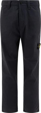 Stone Island Pantaloni in cotone - Blu