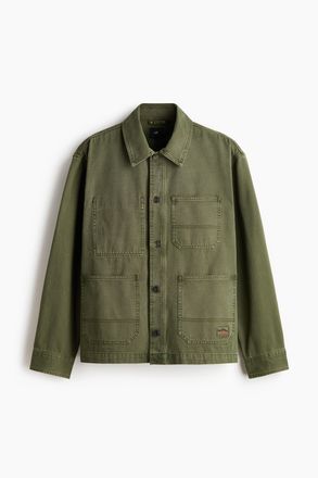 H&M Overshirt aus Canvas - Green