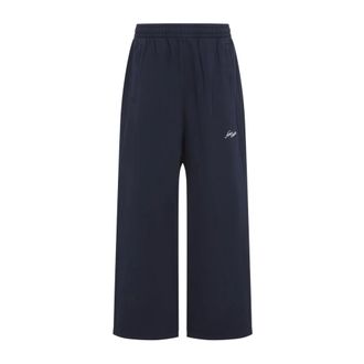 Acne Studios Pantalones de ch&aacute;ndal con logo - Trousers - Hombre - Azul - L