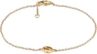 Gucci Interlocking G 18ct Yellow Gold Bracelet - YBA874207001