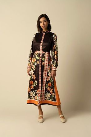 Raishma Kiara Dress in Brown at Nordstrom, Size 12 Uk