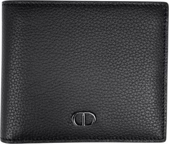 Dior Black Leather Wallet (Bi-Fold) (Pre-Owned)