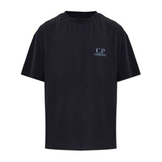 C.P. Company Hombre, Camisetas, Azul, Talla: XL