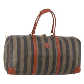 Fendi Pre-owned Vintage Boston Bag - Dames - Pre-owned - Veelkleurig - Maat: ONE Size Leer