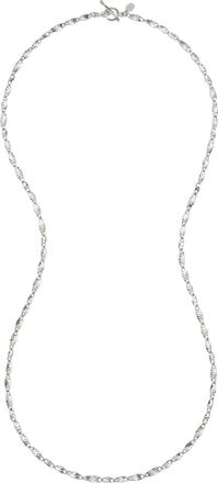 Dower & Hall Long Entwined Twist Link Necklace