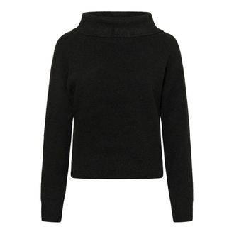 Kaffe Gebreide trui - Dames - Truien - Zwart - Maat: 2XL