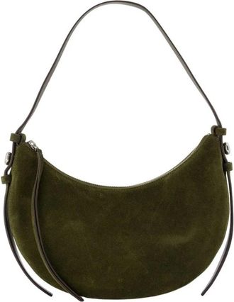 Tory Burch Romy Half Moon Handtas - Dames - Schoudertassen - Bruin - ONE Size - Leer - Tassen