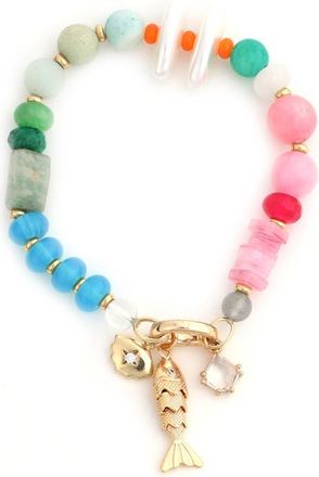 Panacea Fish Charm Bracelet in Multi at Nordstrom