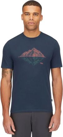 RAB Crimp Reflection T-Shirt - Mens in Tempest Blue at Nordstrom, Size X-Large