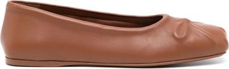 Marni Ballerine in pelle - Marrone