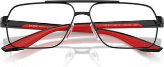 Prada Glasses, unisex, Black, Size: 59 MM PS 51Tv Optical Frame