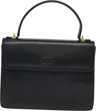 Valentino Garavani Black Leather Handbag (Pre-Owned)