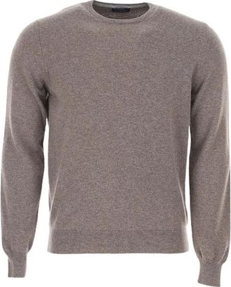Barba Accessoires - Heren - Cashmere truien - Beige - 3XL - Kasjmier - Truien & Vesten