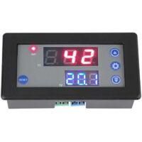 OEM M&oacute;dulo De Rel&eacute; De Retardo De Tiempo Crezuo De 12 V Con Temporizador De Doble Ciclo Y Pantalla Led Digital