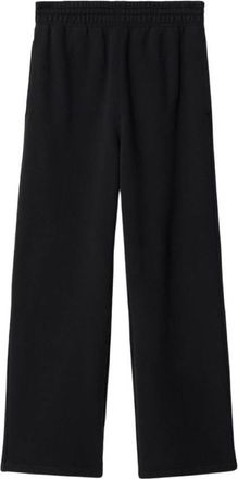 Burberry EKD Embroidered Cotton Track Pants, Size X-Large