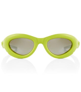 Bottega Veneta Oval acetate sunglasses