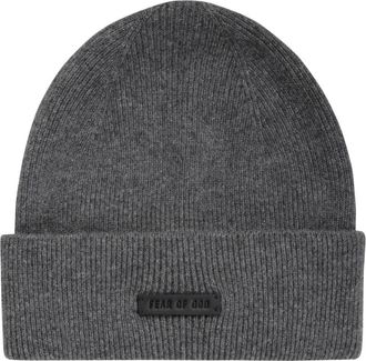 Fear of God Accessoires, Heren, Grijs, ONE Size, Cashmere Beanie