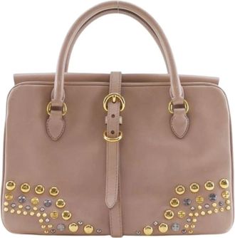 Miu Miu Borsa in Pelle Pre-owned - - Pre-owned - Donna - Rosa - ONE SIZE