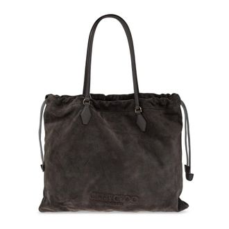 Jimmy Choo London Dames, Tassen, Grijs, Maat: ONE Size Leer